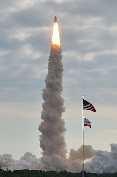 Space shuttle Endeavour lifts off on final flight