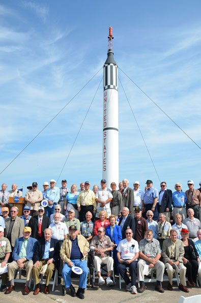 50th anniversary of the first U.S. manned space flight