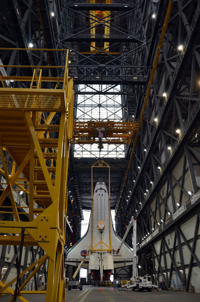 Atlantis lifted for last space shuttle flight