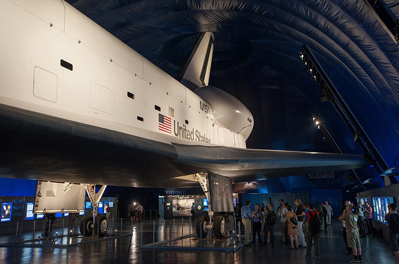 First look: Space shuttle Enterprise exhibit opening in New York City