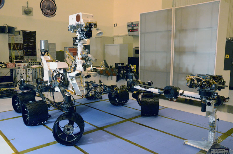 Last look at NASA's car-size rover before trip to Mars