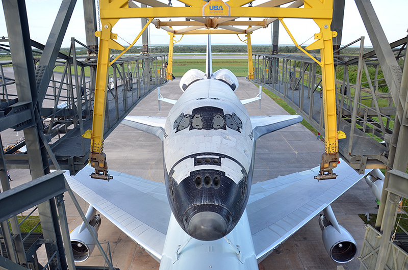 Space shuttle Endeavour set for final ferry flight to Calif., if weather allows