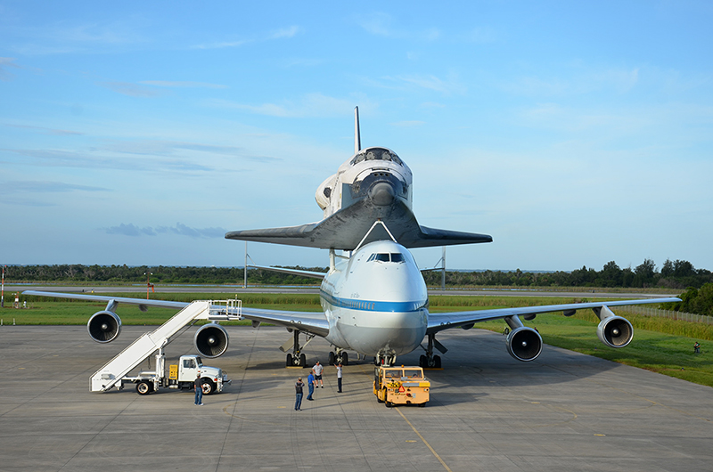 Space shuttle Endeavour set for final ferry flight to Calif., if weather allows