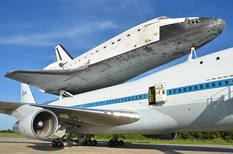 Space shuttle Endeavour set for final ferry flight to Calif., if weather allows