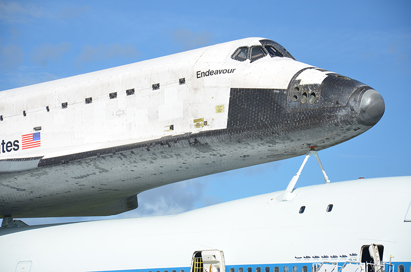 Space shuttle Endeavour set for final ferry flight to Calif., if weather allows