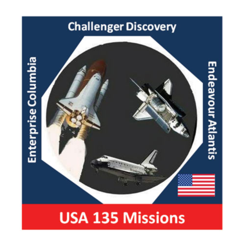 Space Shuttle Commemorative Patch Entry