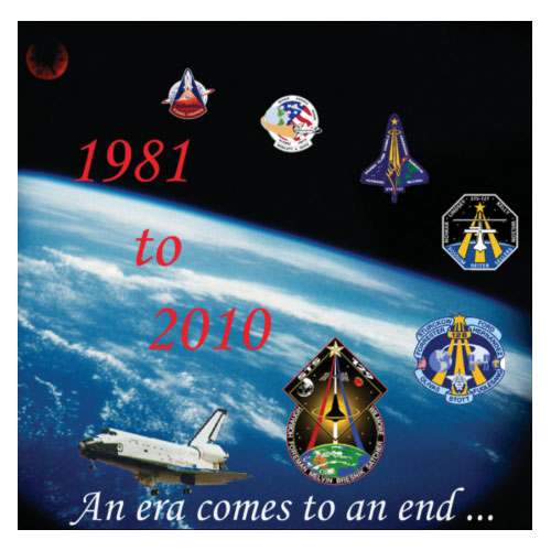 Space Shuttle Commemorative Patch Entry