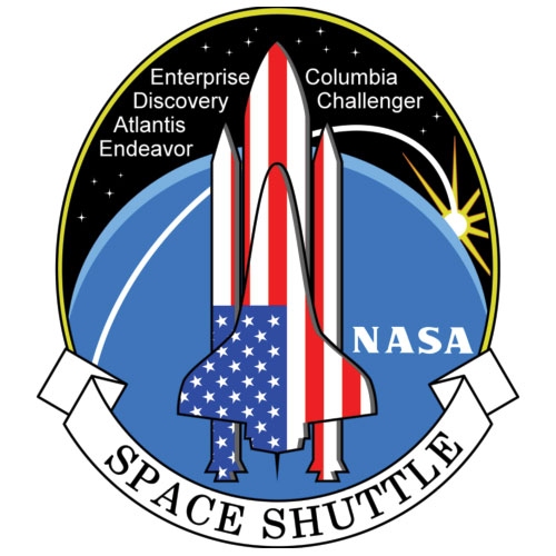 Space Shuttle Commemorative Patch Entry