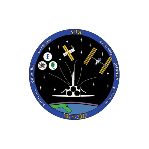 Space Shuttle Commemorative Patch Entry