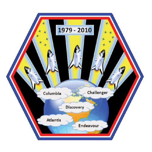 Space Shuttle Commemorative Patch Entry