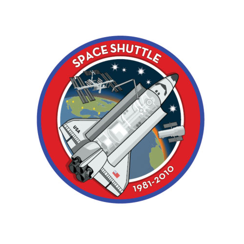 Space Shuttle Commemorative Patch Entry