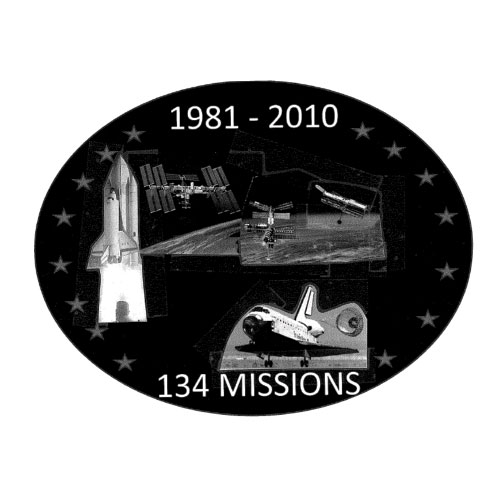 Space Shuttle Commemorative Patch Entry