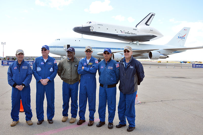 Space shuttle Enterprise lands in New York for museum display